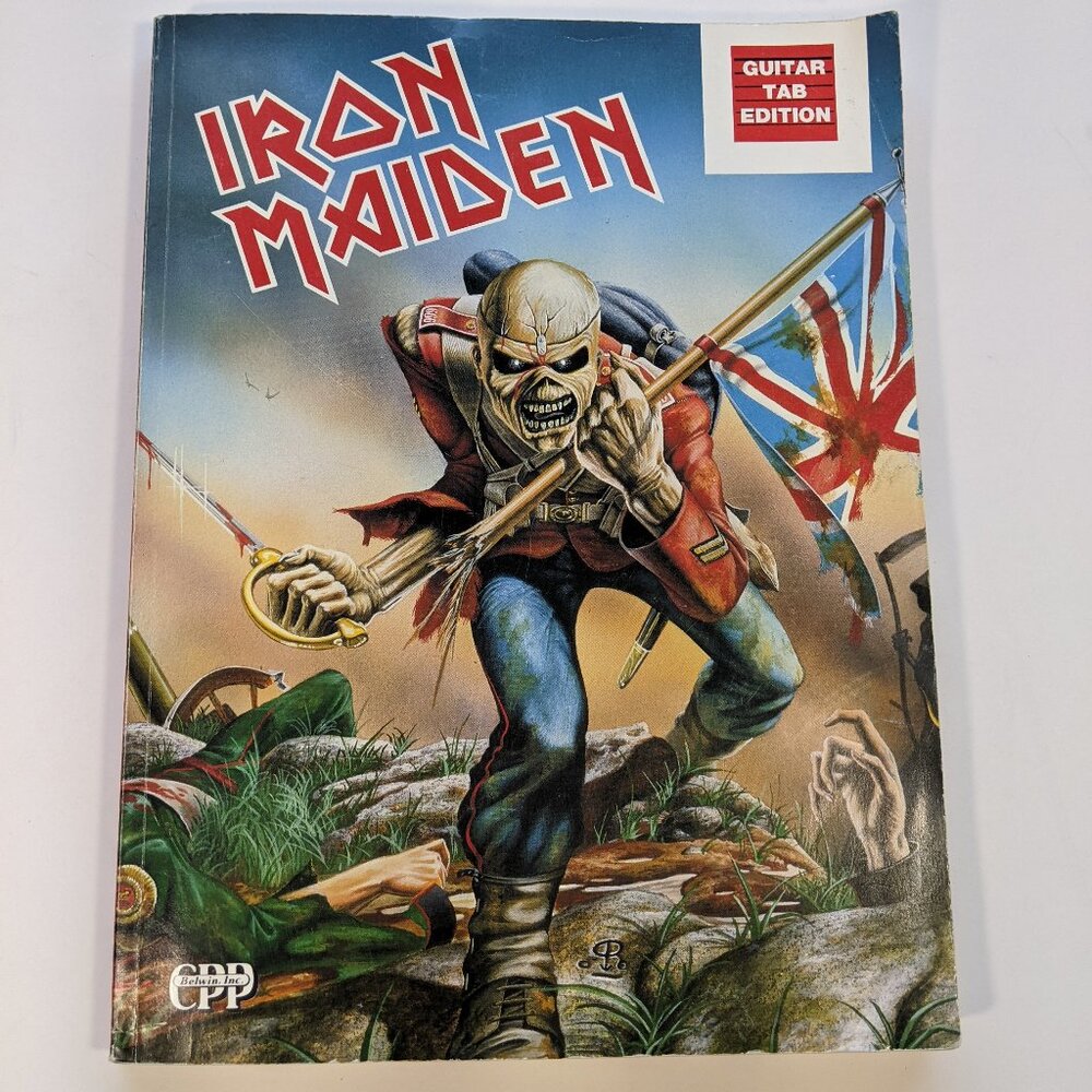 IRON MAIDEN GUITAR TAB / TABLATURE / FIRST 4 ALBUMS / NO SOLOS